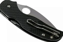Couteau pliant Spyderco Sage 5 C123PBK manche en nylon/fibre de verre noir 10,6cm
