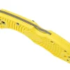 Couteau pliant Spyderco Salt 2 C88PYL2 manche en nylon/fibre de verre jaune 10,8cm