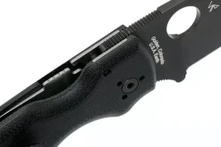 Couteau pliant Spyderco Shaman C229GPBK lame noire manche en G10 11,9cm