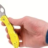 Couteau pliant Spyderco Tasman Salt 2 C106PYL2 manche nylon/fibre de verre jaune 10,8cm