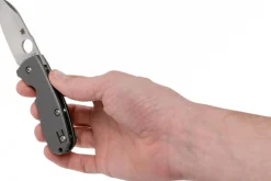 Couteau pliant Spyderco Techno 2 C158TIP2 manche en titane 8,8cm