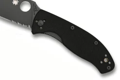Couteau pliant Spyderco Tenacious C122GBBKPS manche G10 noir 11,3cm