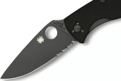 Couteau pliant Spyderco Tenacious C122GBBKPS manche G10 noir 11,3cm