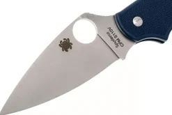 Couteau pliant Spyderco UK Penknife C94PDBL manche en nylon/fibre de verre bleu foncé 10cm