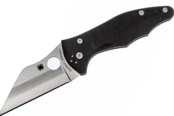 Couteau pliant Spyderco Yojimbo 2 C85GP2 Wharncliffe manche G10 noir 11,4cm