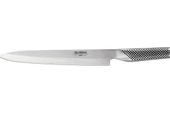 Couteau à poisson Global "Yanagi Sashimi" G11 lame biseautée pour gaucher 25cm