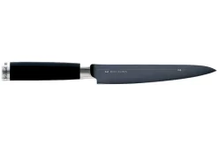 Couteau à poisson Kai Michel Bras n°2 15cm acier inox SG2 + fourreau en bois