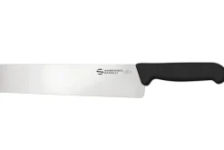 Couteau à pâte professionnel Ambrogio Sanelli Supra noir 25cm