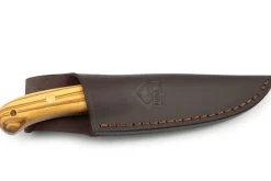 Couteau Puma IP Catamount Olive 305410 lame 9,2cm manche olivier + étui en cuir