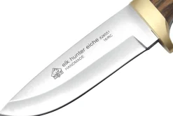 Couteau Puma IP Elk Hunter Eiche 304510 lame 10,5cm manche chêne + étui en cuir