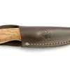 Couteau Puma IP La Ola Olive 267910 lame 10cm manche olivier + étui en cuir