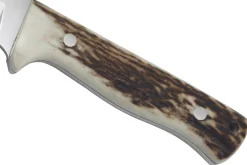 Couteau Puma IP Nordic I Stag 310712 lame 11,4cm manche bois de cerf + étui cuir