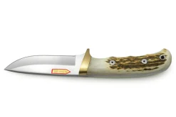 Couteau Puma IP Trapper Stag 309410 lame 11cm manche bois de cerf + étui en cuir