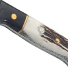 Couteau Puma IP Wildmeister Stag 366212 lame 11,8cm manche bois de cerf/micarta + étui en cuir