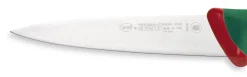Couteau à saigner professionnel SANELLI Premana lame 18cm manche vert