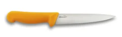 Couteau à saigner professionnel Déglon Profil lame 14cm - manche jaune