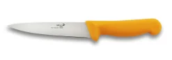 Couteau à saigner professionnel Déglon Profil lame 14cm - manche jaune
