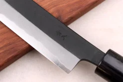 Couteau sakimaru 24cm japonais artisanal Wusaki Sakimaru BS1
