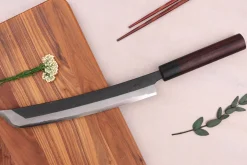 Couteau sakimaru 24cm japonais artisanal Wusaki Sakimaru BS1