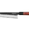 Couteau sakimaru Sayuto Séquoia San Mai martelé 20cm