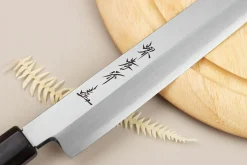 Couteau sakimaru takohiki 27cm japonais artisanal Sakai Takayuki Ginsankou
