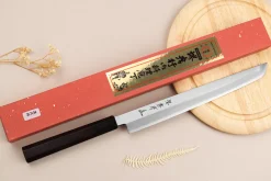 Couteau sakimaru takohiki 27cm japonais artisanal Sakai Takayuki Ginsankou