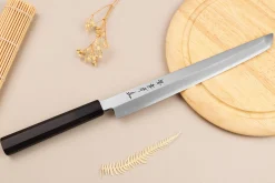 Couteau sakimaru takohiki 27cm japonais artisanal Sakai Takayuki Ginsankou