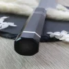 Couteau sakimaru takohiki japonais artisanal Naoki Mazaki Damascus biseauté 27cm