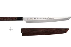 Couteau sakimaru yanagiba 30cm japonais artisanal Sakai Takayuki Honyaki Shoryu VG10