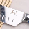 Couteau santoku alvéolé 17cm Kutoyama Blue Wave
