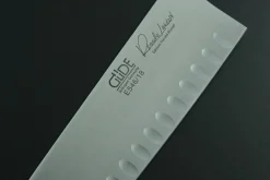 Couteau santoku alvéolé Güde Alpha Chêne 18cm en acier forgé