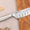 Couteau santoku alvéolé japonais Glestain Home Series 13cm