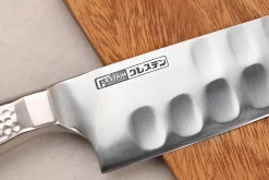 Couteau santoku alvéolé japonais Glestain Home Series 13cm