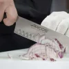 Couteau Santoku alvéolé Riviera Arcos forgé lame 14cm