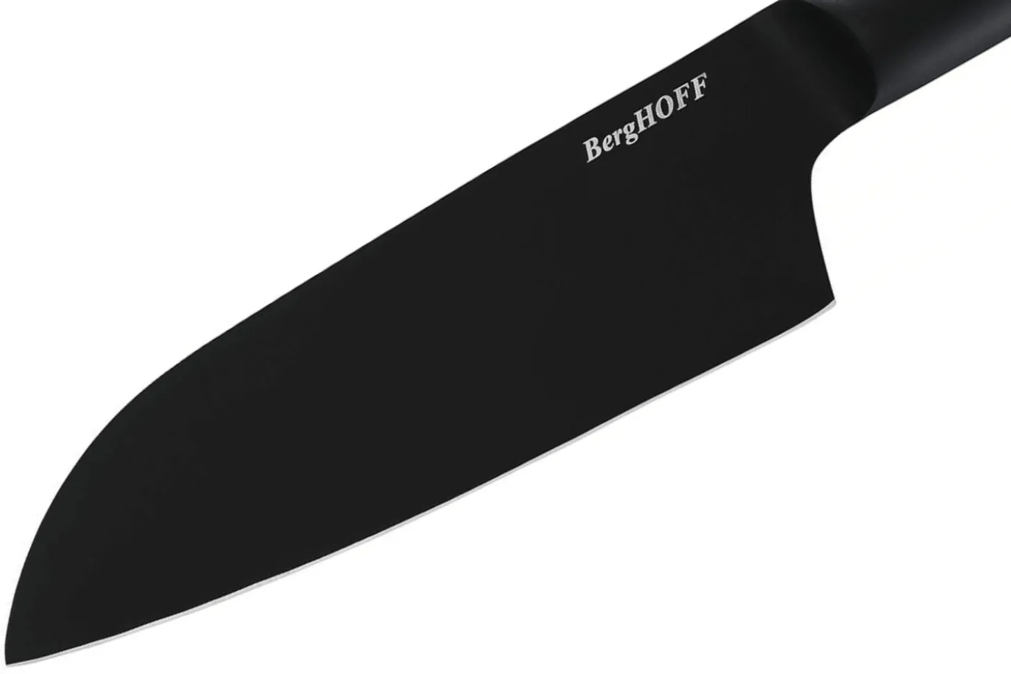 Couteau santoku Berghoff DiNA Boron lame noire antiadhésive 16cm