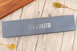Couteau santoku 17cm Fukito Ébène Damas VG10