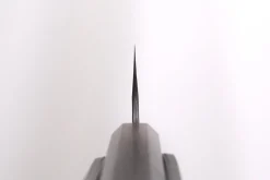Couteau santoku 18cm japonais artisanal Hatsukokoro Yorokobi Kurouchi Damas