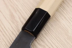 Couteau santoku 18cm japonais artisanal Sakai Kikumori Kikuzuki Kuro