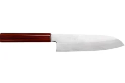 Couteau santoku 18cm japonais artisanal Hado Ginsan Kijiro