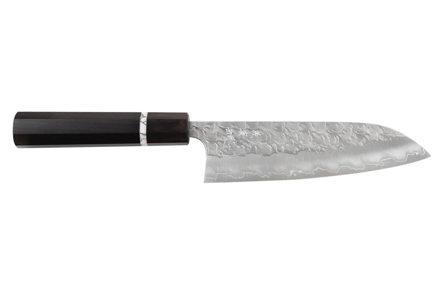 Couteau santoku 16,5cm japonais artisanal Yoshimi Kato Hyo SG2