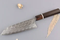 Couteau santoku 16,5cm japonais artisanal Yoshimi Kato Hyo SG2