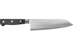 Couteau santoku 16,5cm japonais artisanal Takamura VG10 Poli