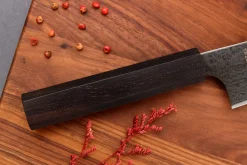 Couteau santoku 17cm japonais artisanal Yuzo Kurogane Damas VG10
