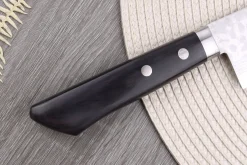 Couteau santoku 16,5cm japonais artisanal Masutani VG10 Damas
