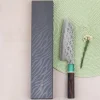 Couteau santoku 16,5cm japonais artisanal Makoto Kurosaki Samidorizuki SGStrix