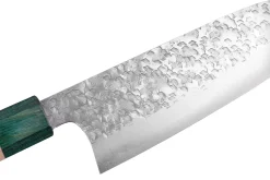 Couteau santoku 16,5cm japonais artisanal Makoto Kurosaki Samidorizuki SGStrix