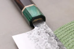 Couteau santoku 16,5cm japonais artisanal Makoto Kurosaki Samidorizuki SGStrix
