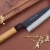 Couteau santoku 16,5cm japonais Sakai Takayuki AS brut de forge