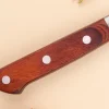 Couteau santoku 15cm japonais Satake Cutlery Brown Pakkawood