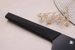 Couteau santoku 17cm japonais Satake Cutlery Black